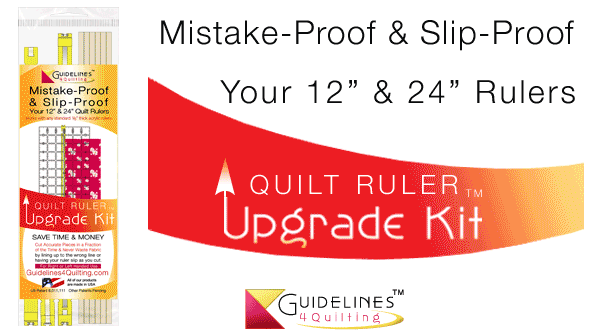Quilt Ruler Upgrade Kit by Guidelines4Quilting